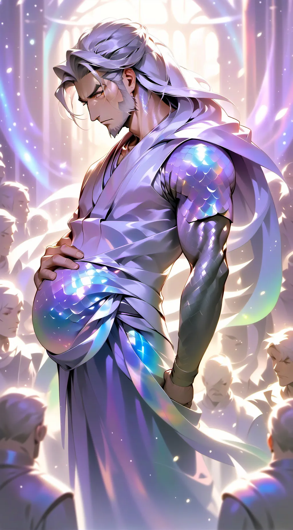 ai character: MHA AIZAWA PREGS  background