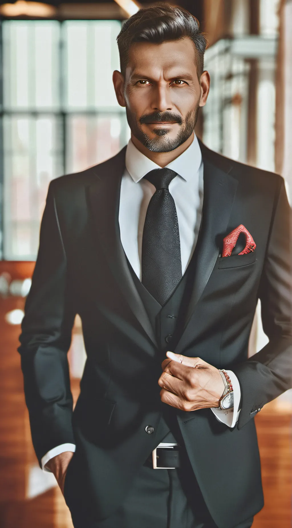 ai character: Lucifer  background