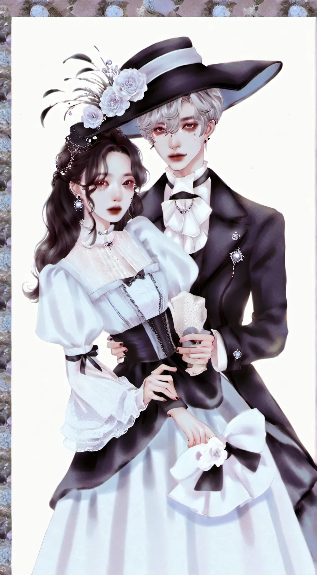 ai character: Enzo and Elle background