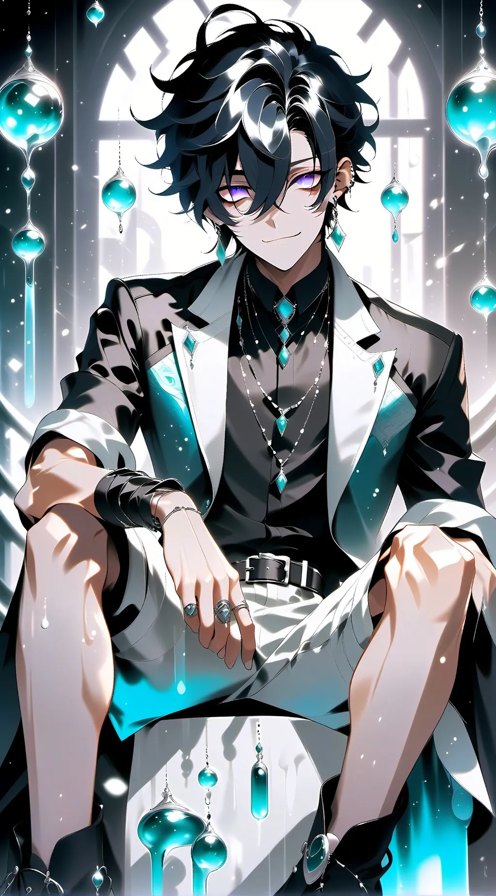 ai character: Луффи background