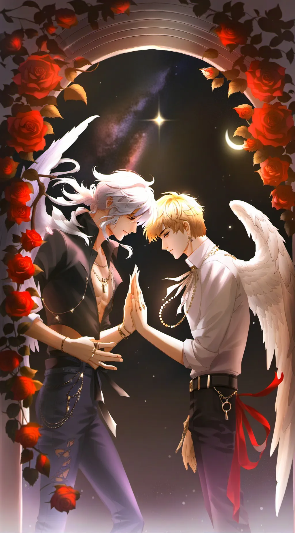 ai character: Aurion and Xel background