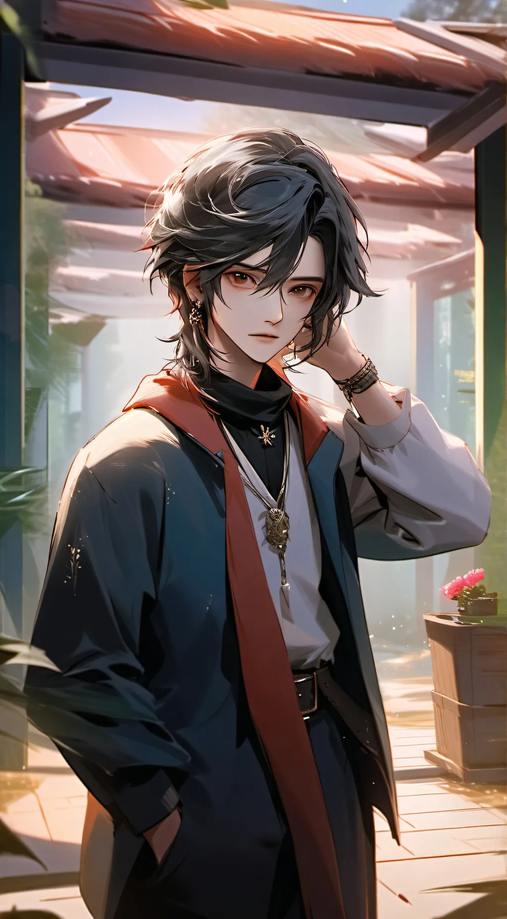 ai character:  Ethan background