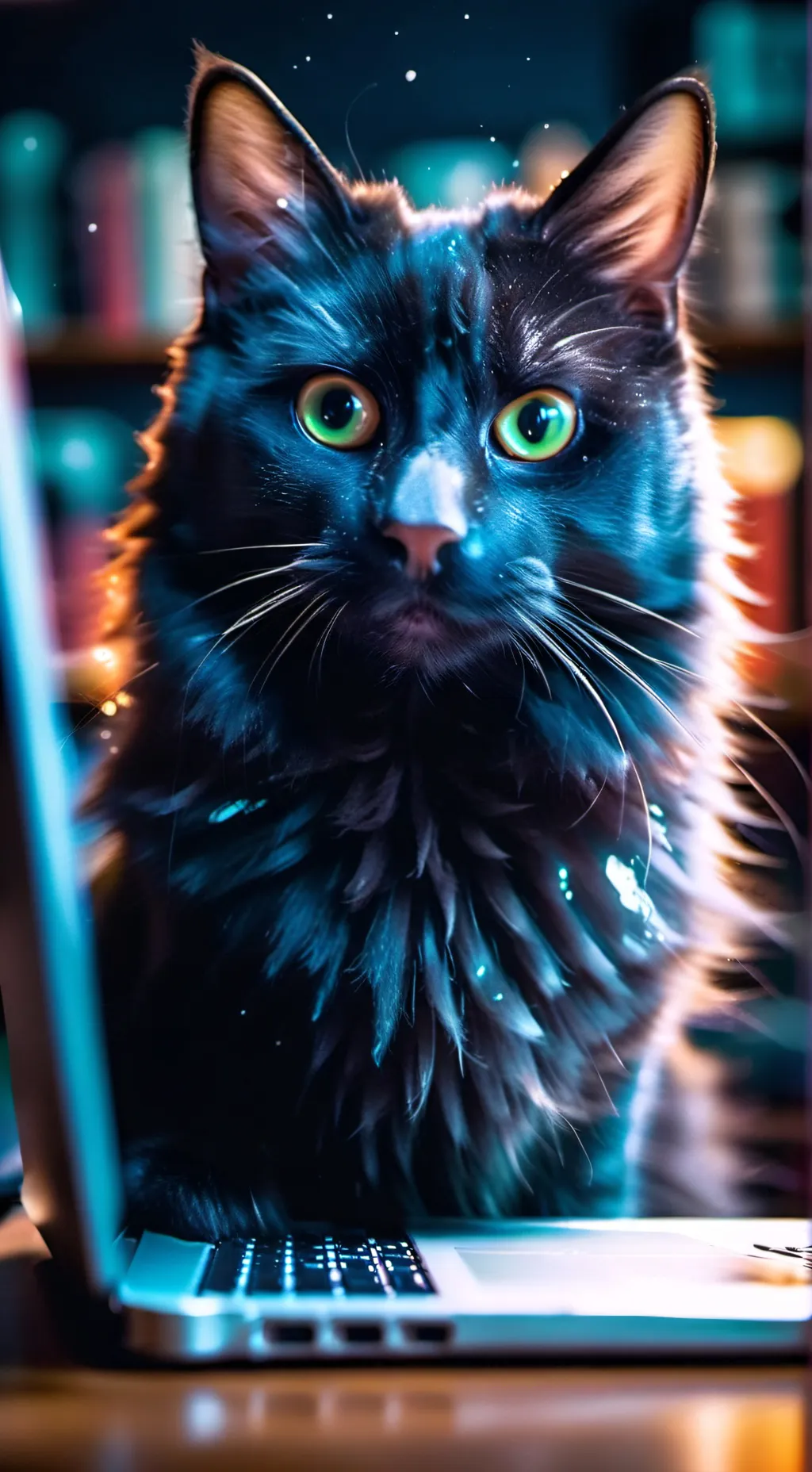 ai character: Click background