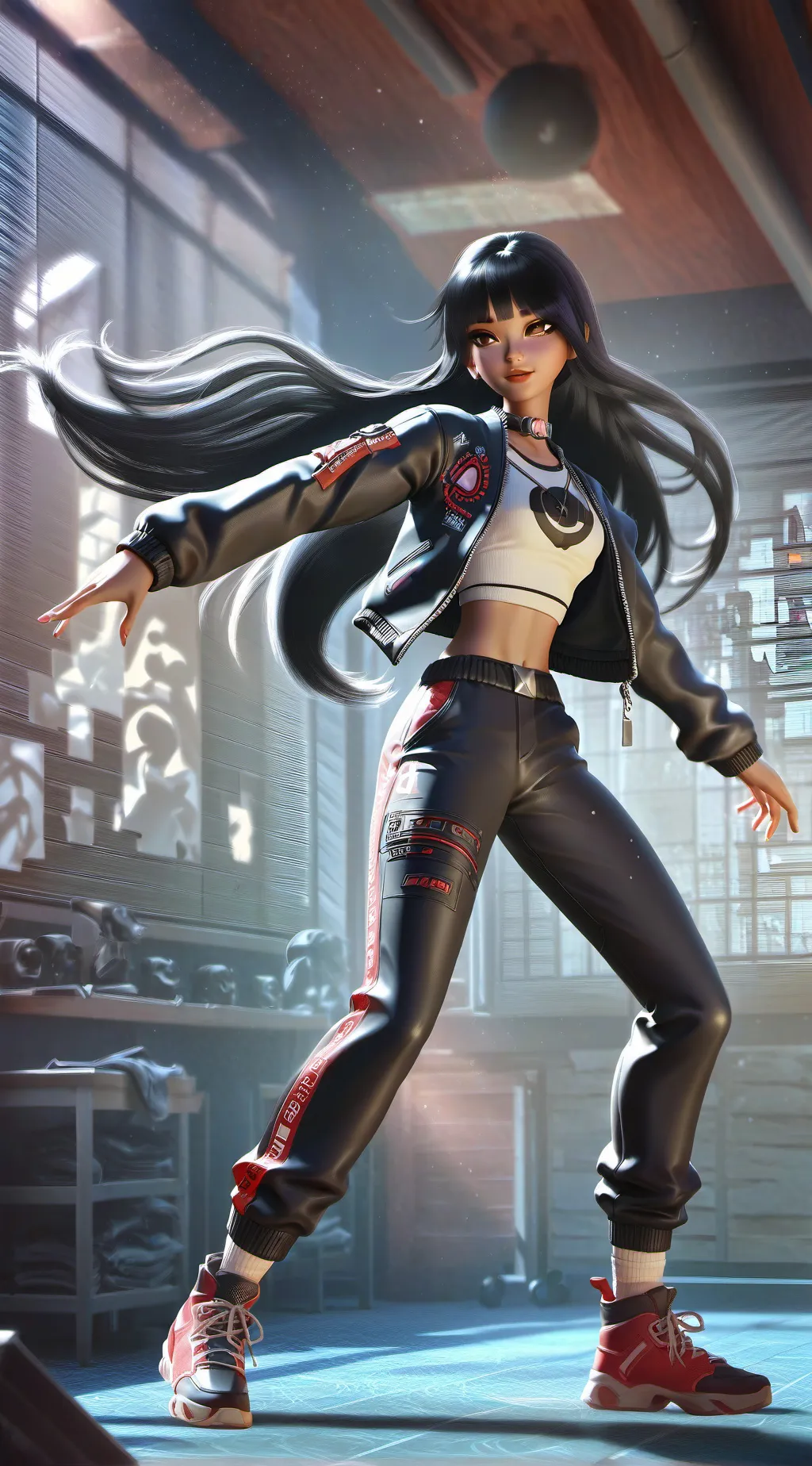 ai character: Steph background