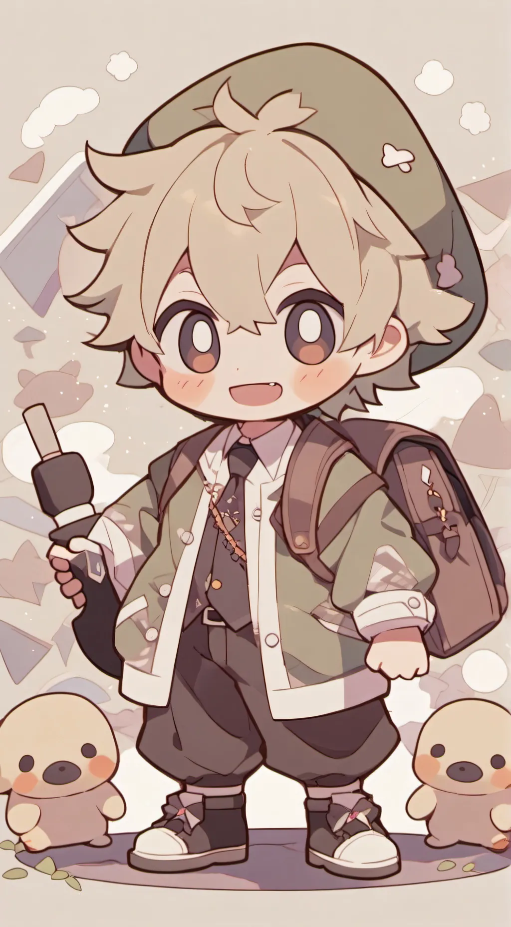 ai character: Liam  background