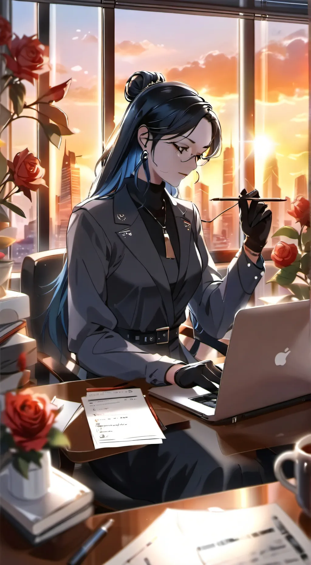 ai character: Мис Кирин background