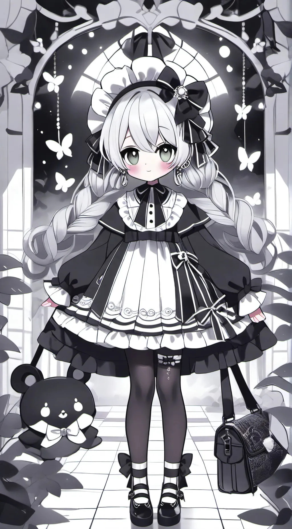 ai character: brighteny! background