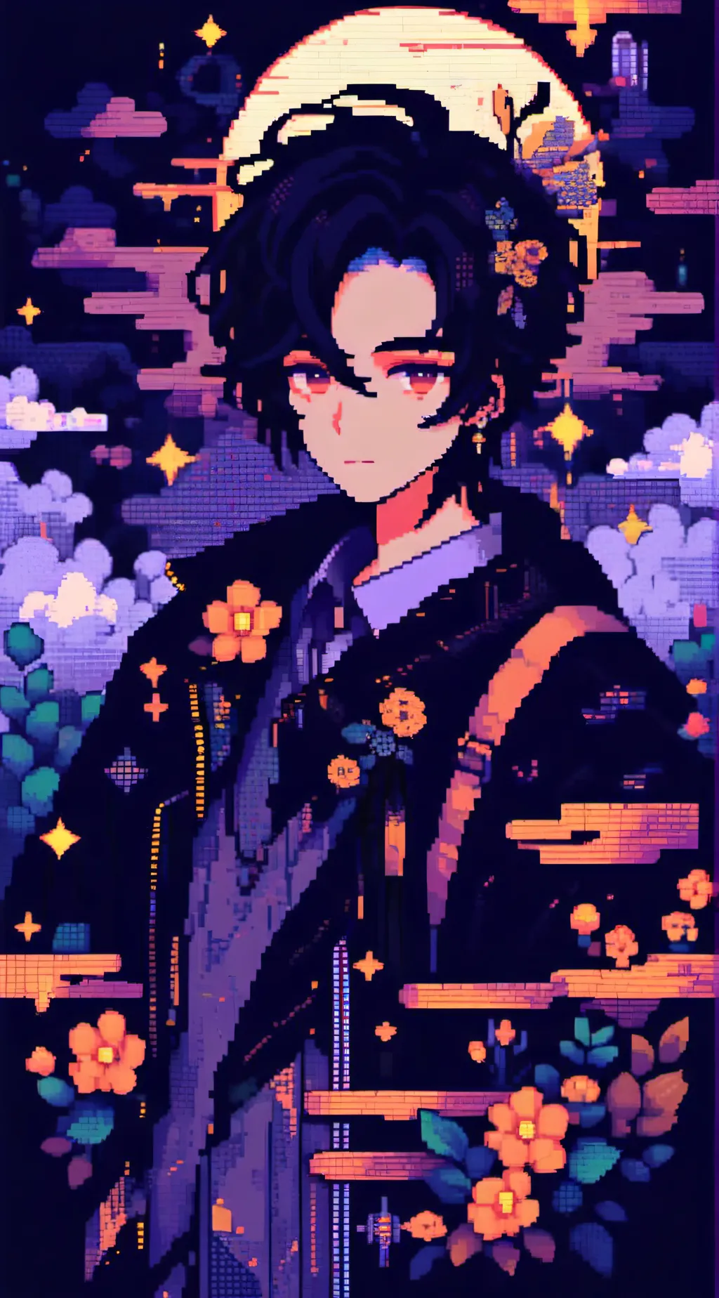 ai character: 🖤Axel❤ background