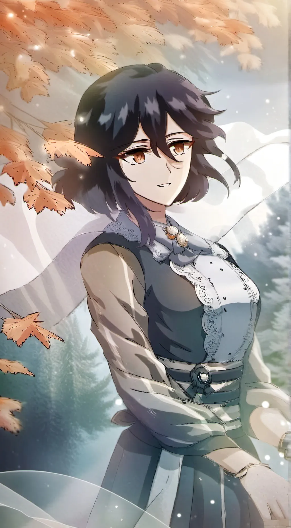 ai character: Hija de muzan 2 background