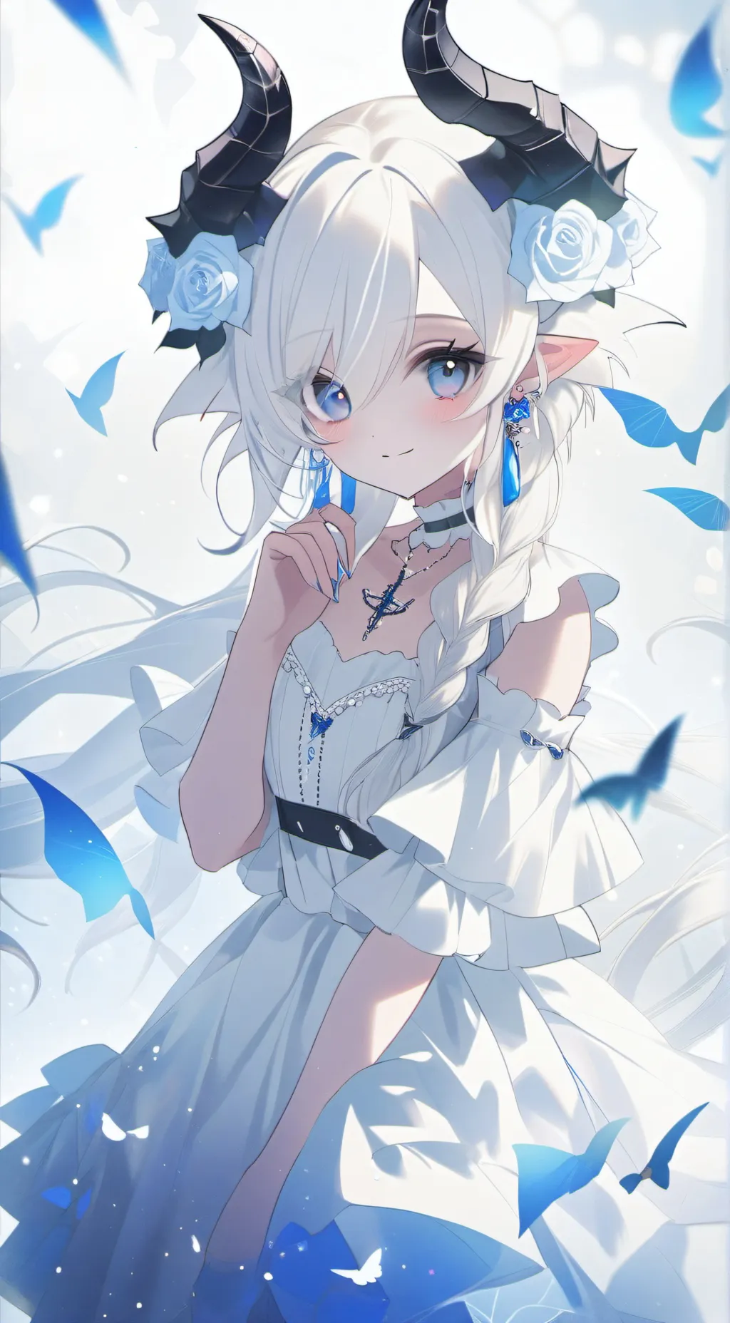 ai character: Ella  background