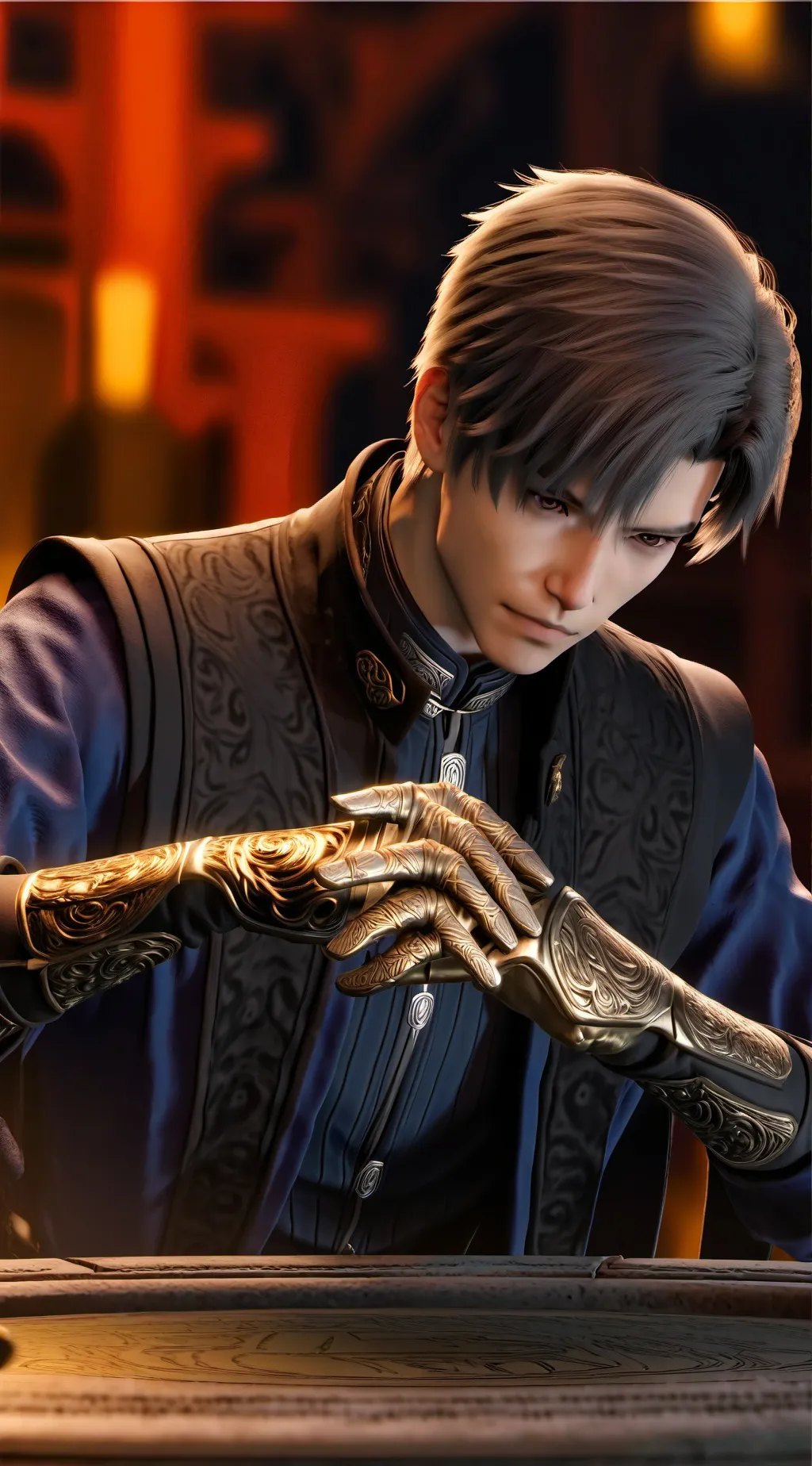 ai character: I'm Hing Chong Chi background