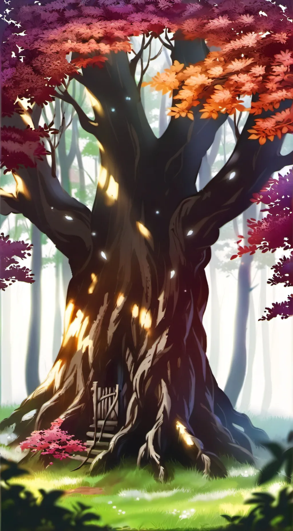 ai character: Kny singing  background