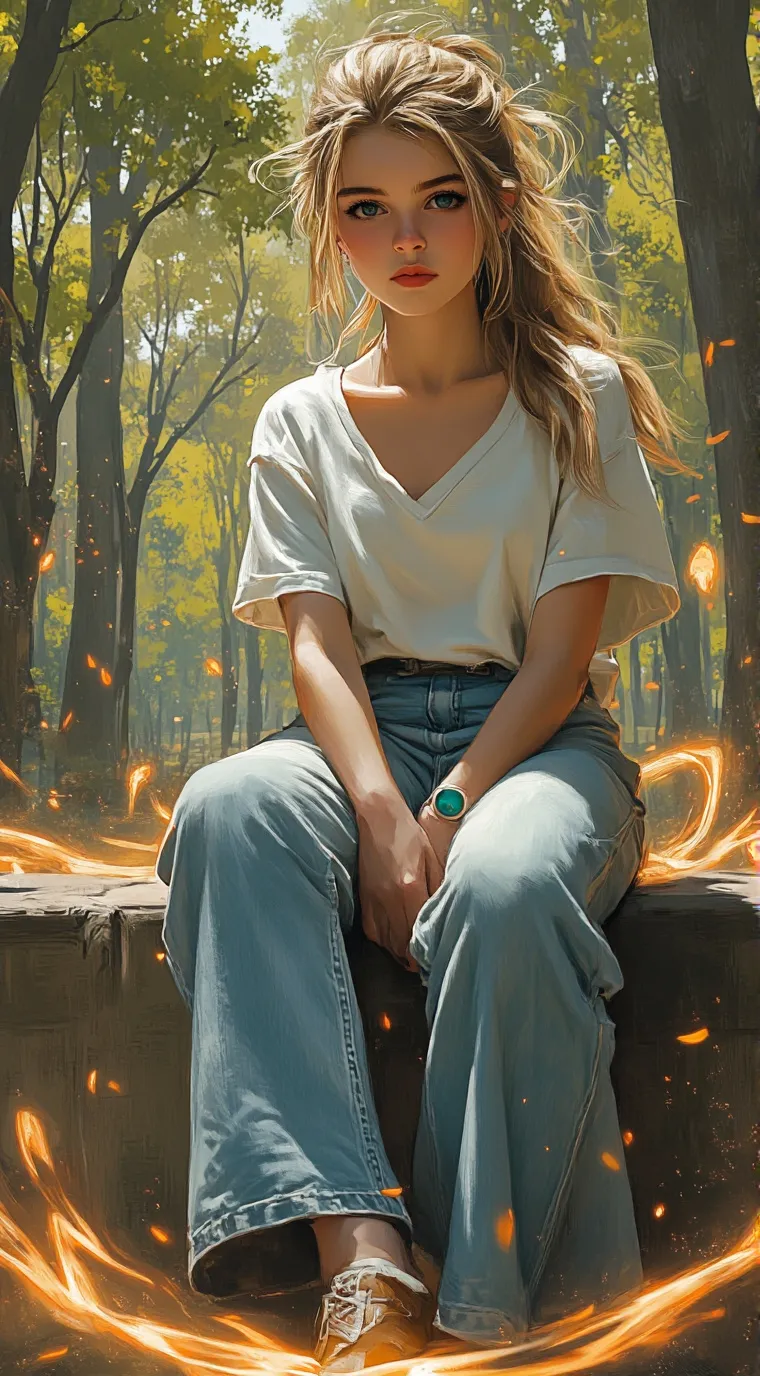 ai character: Sarah background