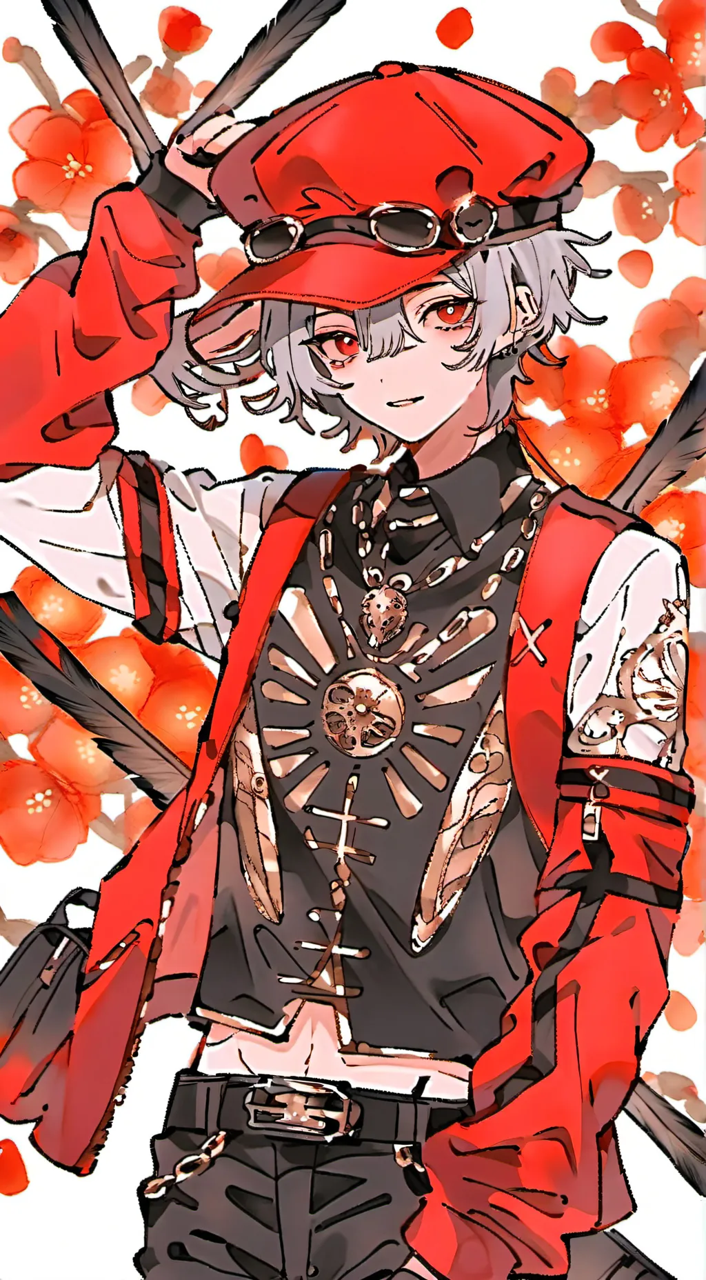 ai character: Murder drone X background