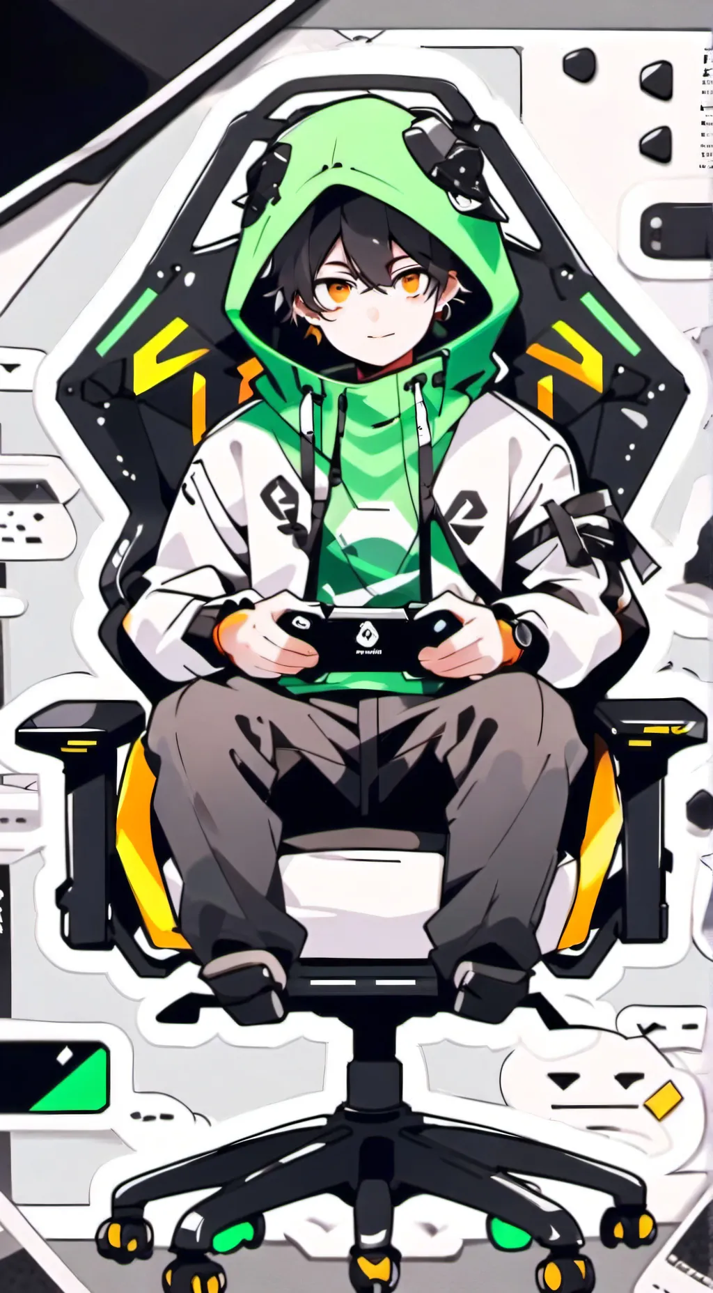 ai character: Miguel  background