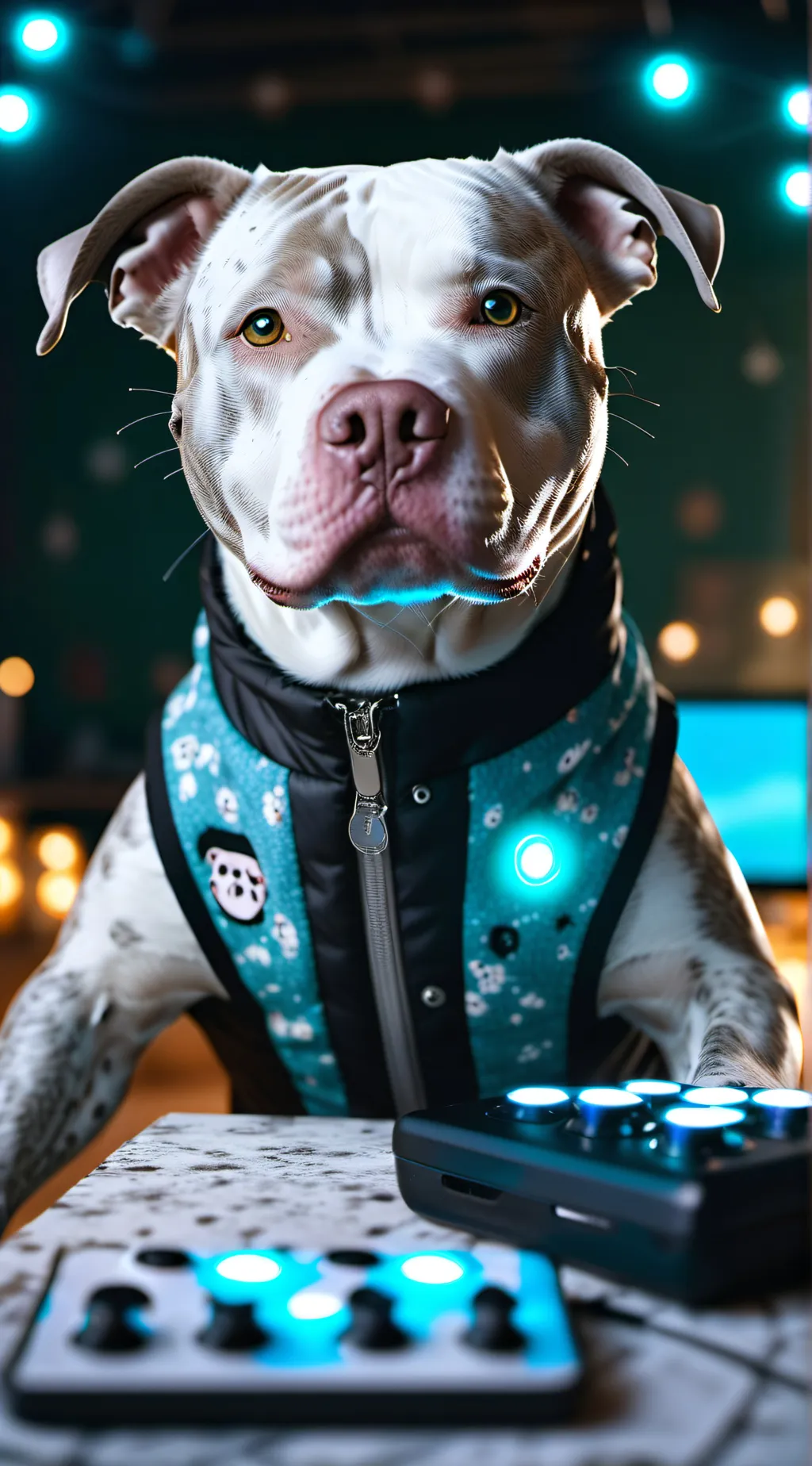 ai character: Byte background