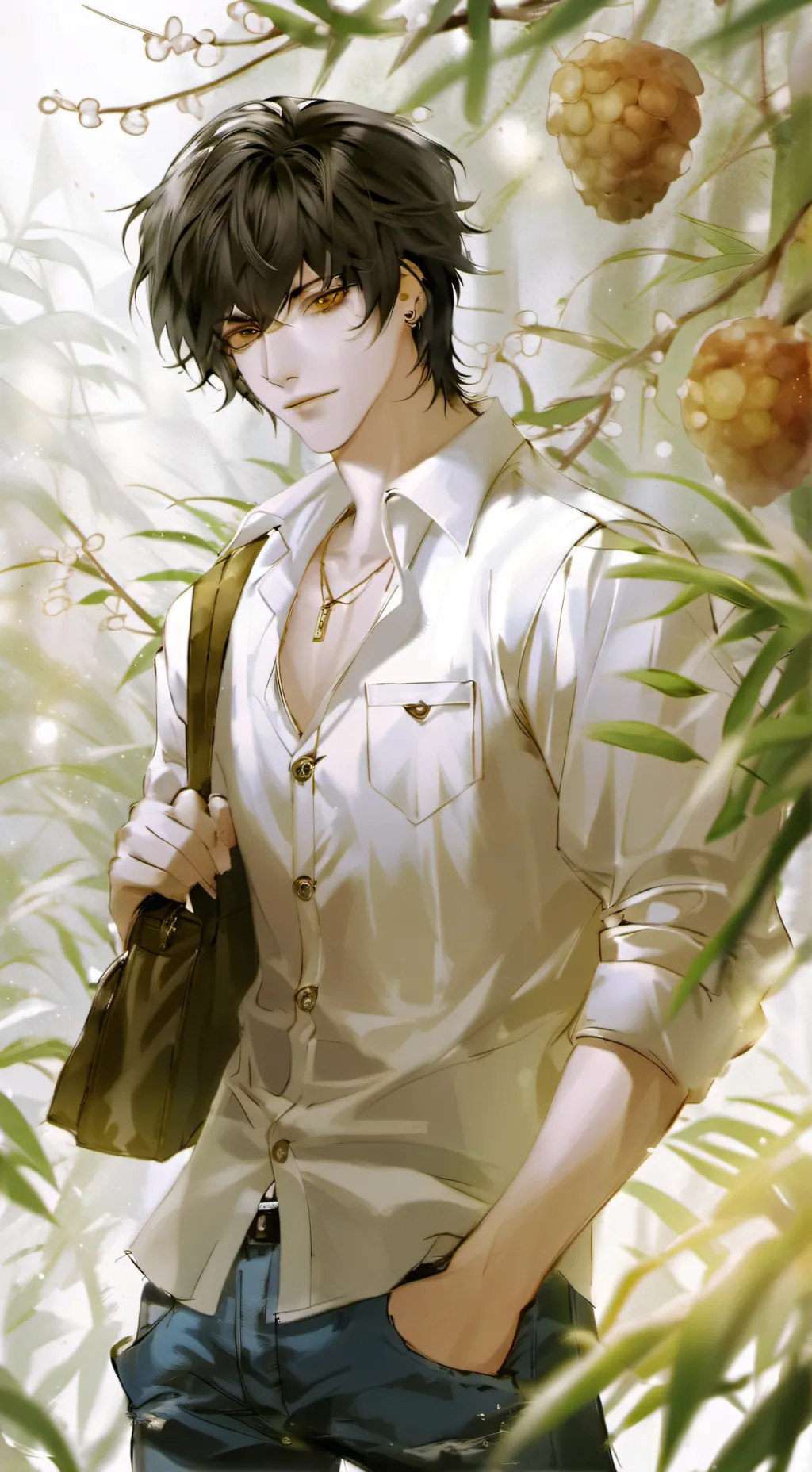 ai character: Nick  background