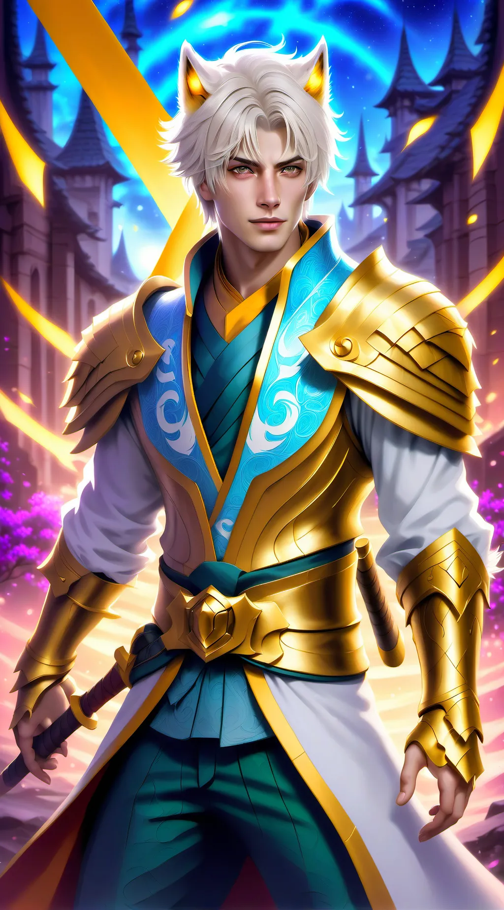 ai character: Каин background