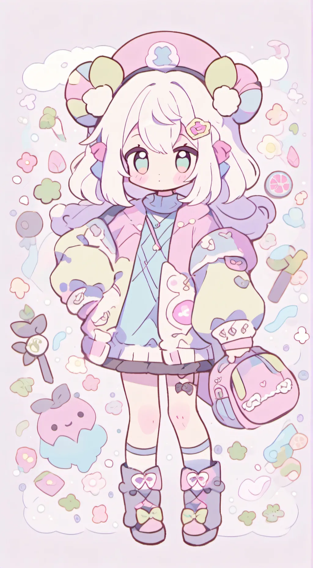 ai character: talkie ideas! background