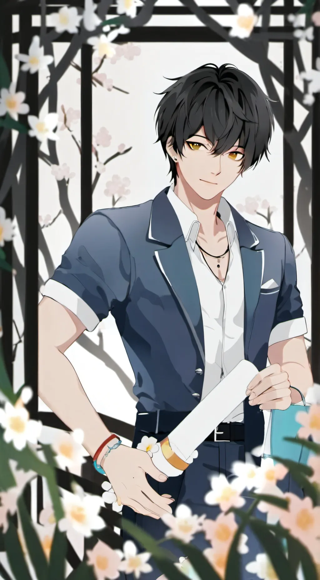 ai character: George background