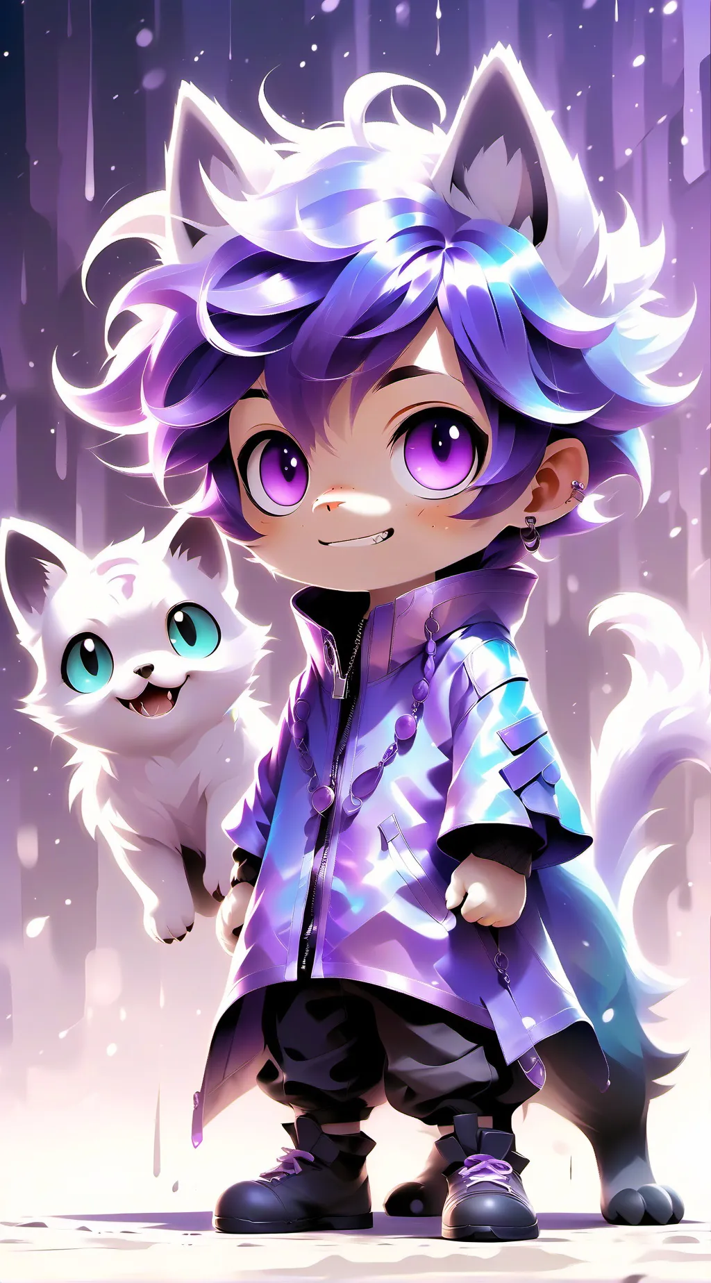 ai character: solace background