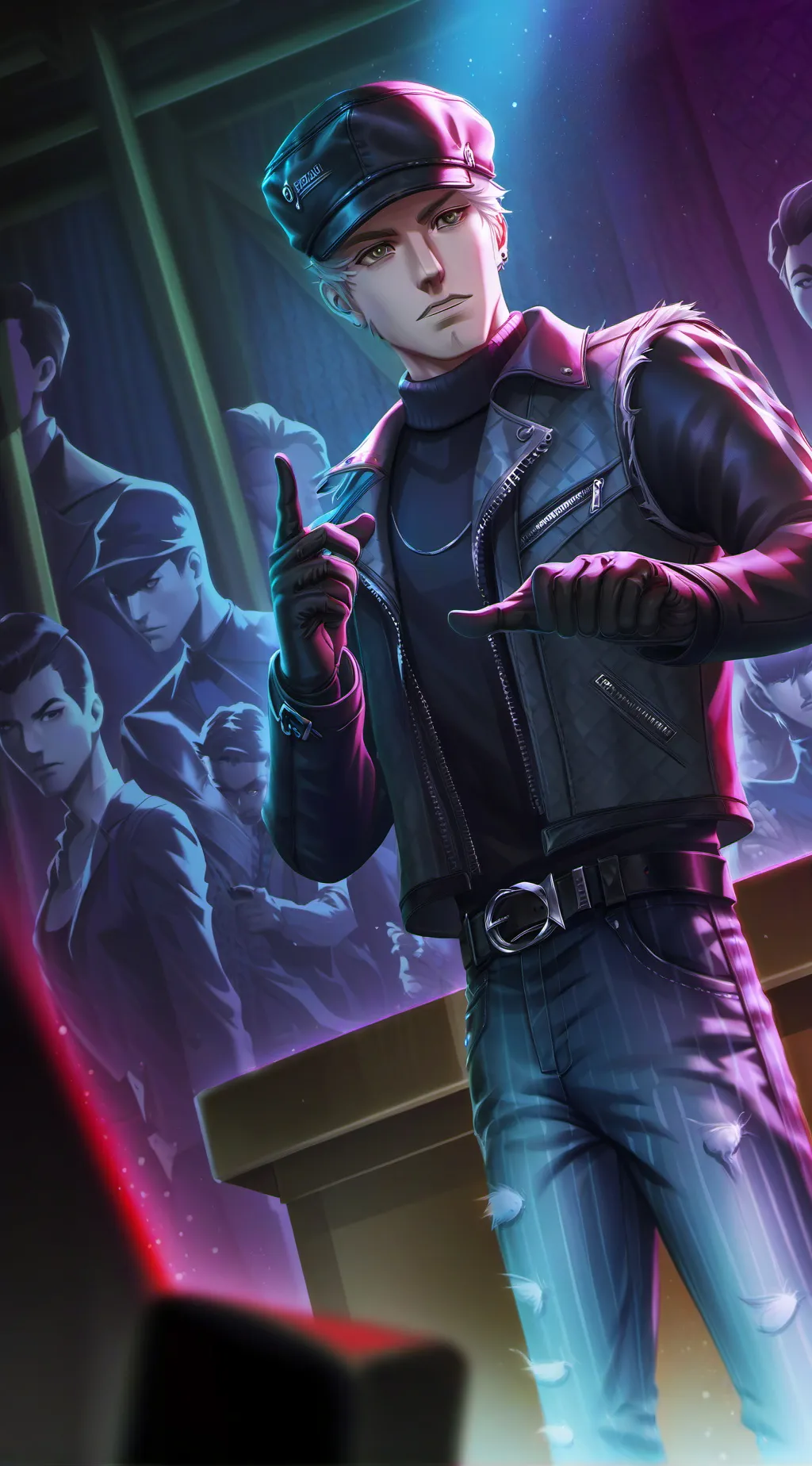 ai character: Do you know meme background