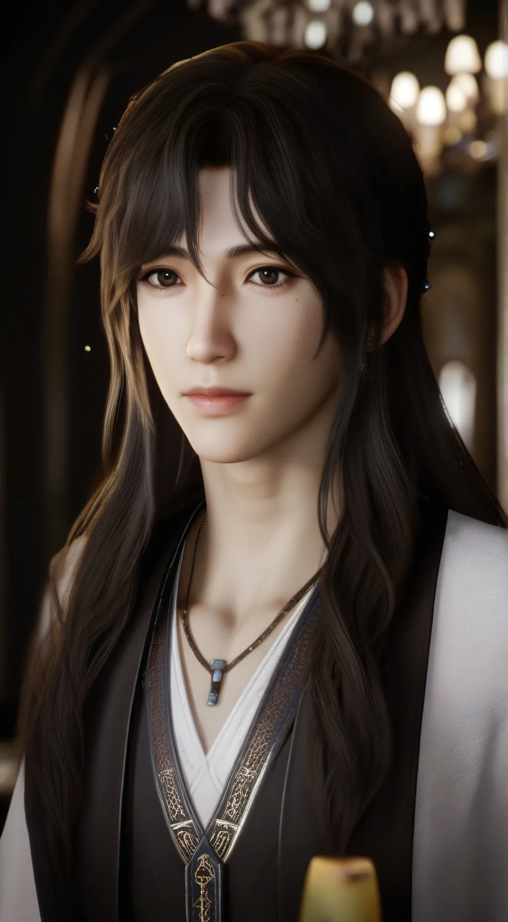 ai character: descendants background