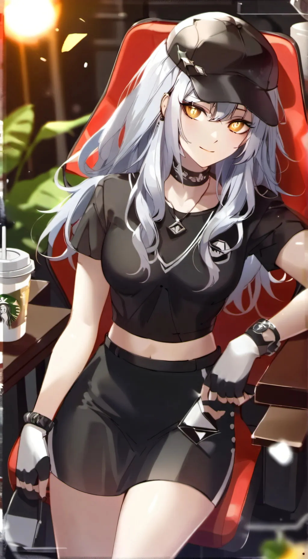 ai character: Emily  background