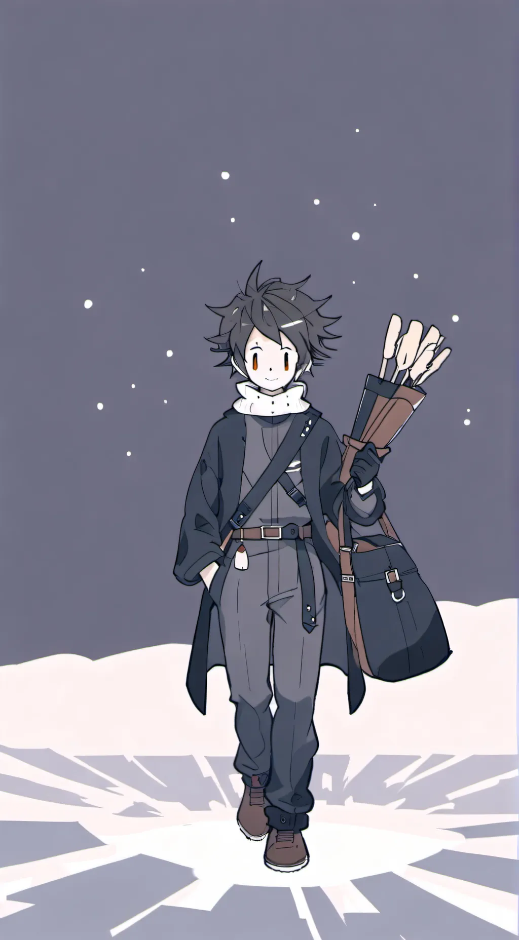 ai character: soko okuromi background