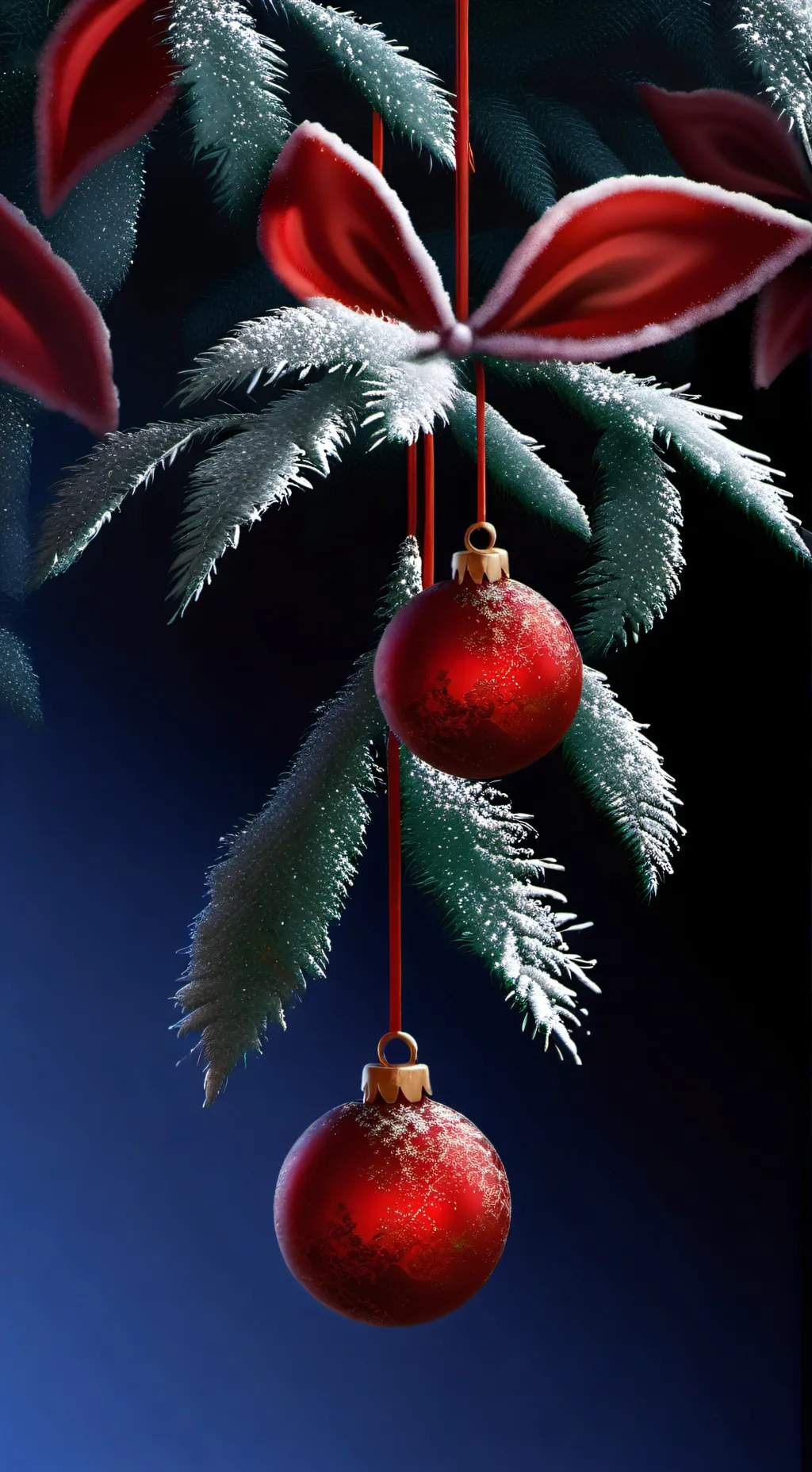 ai character: Christmas in Hell  background