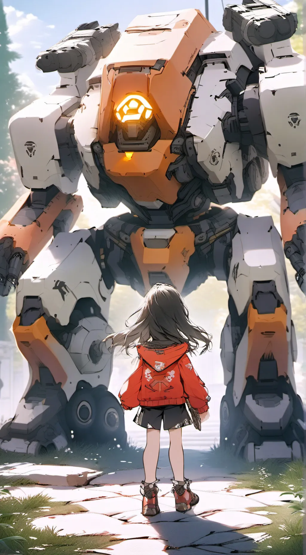 ai character: Mina ￼ background