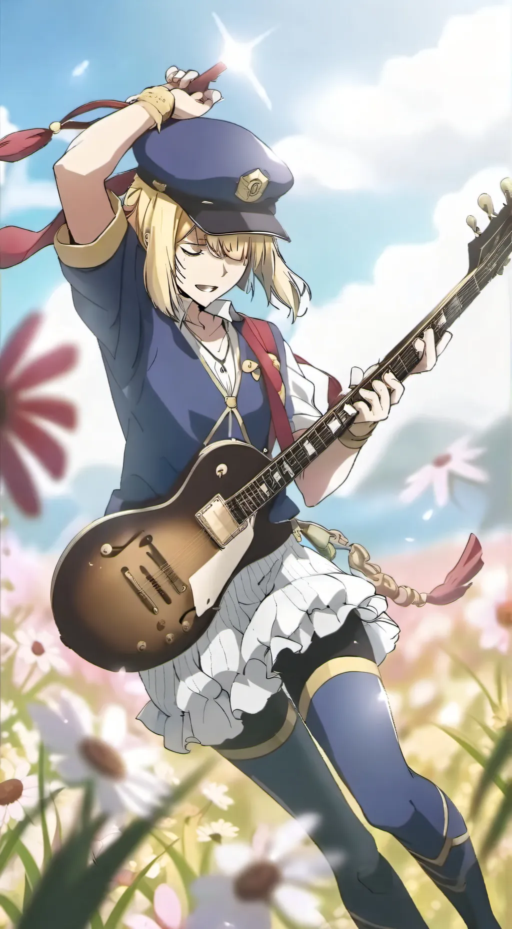 ai character: hirako shinji muje background