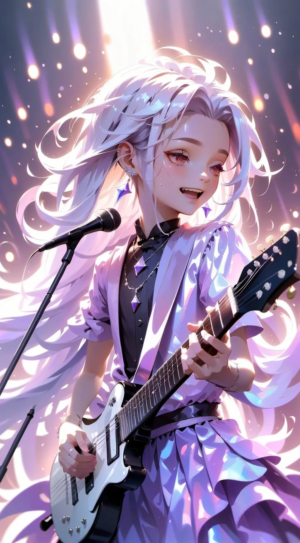 ai character: the ves at ur show background