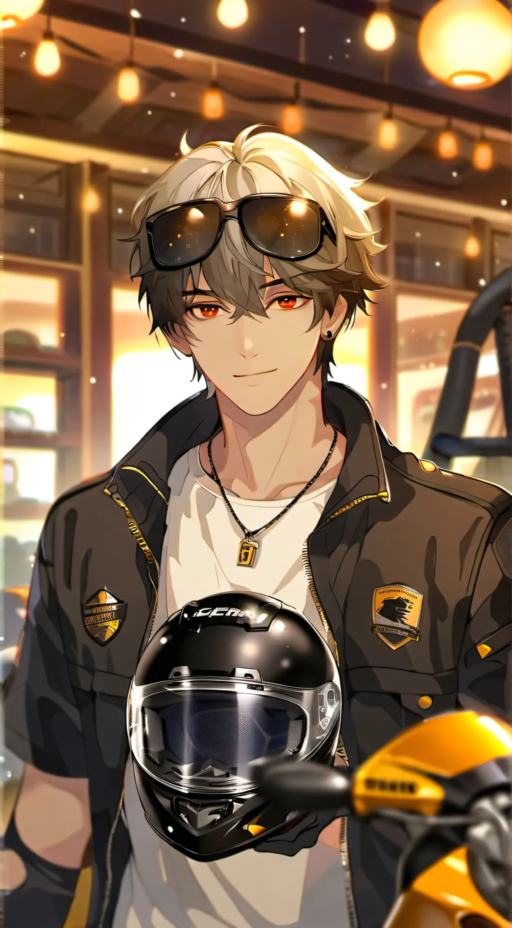 ai character: Blake background