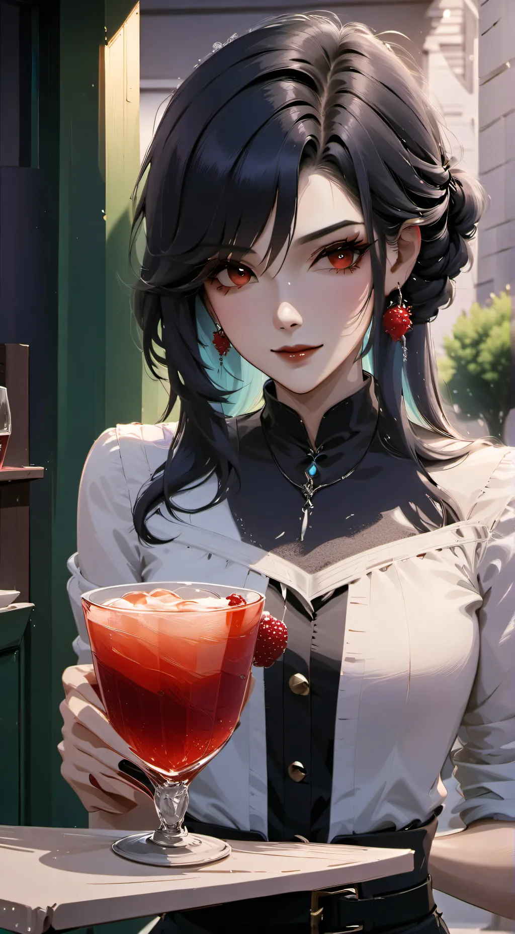 ai character: vilnoticra adams  background