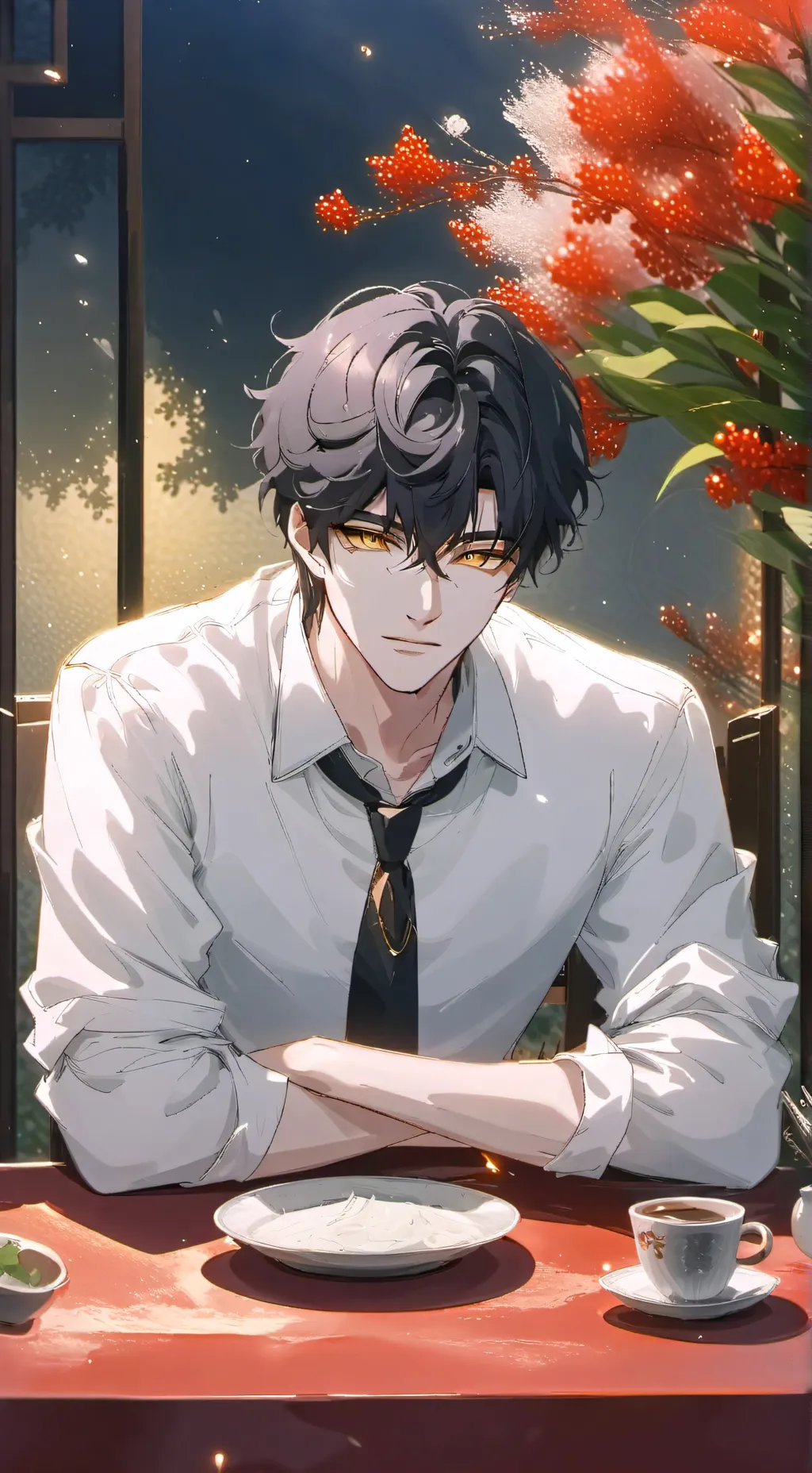 ai character: Aiden background