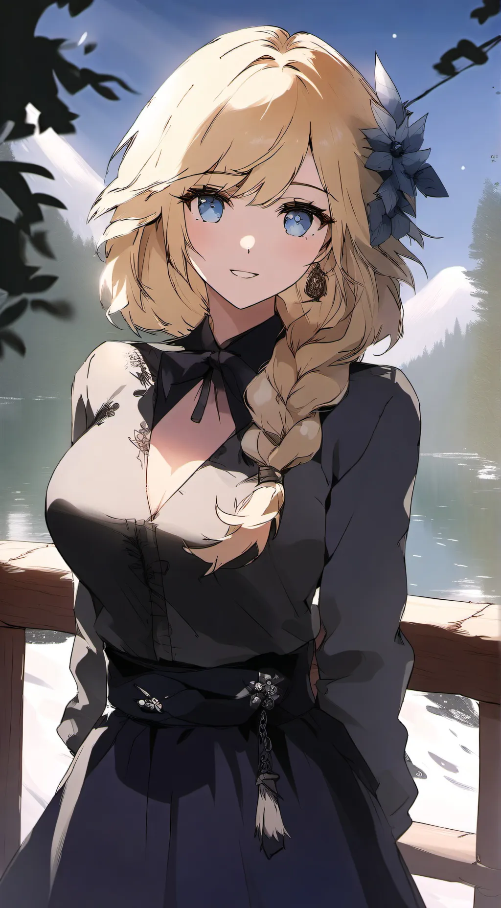 ai character: Kira  background