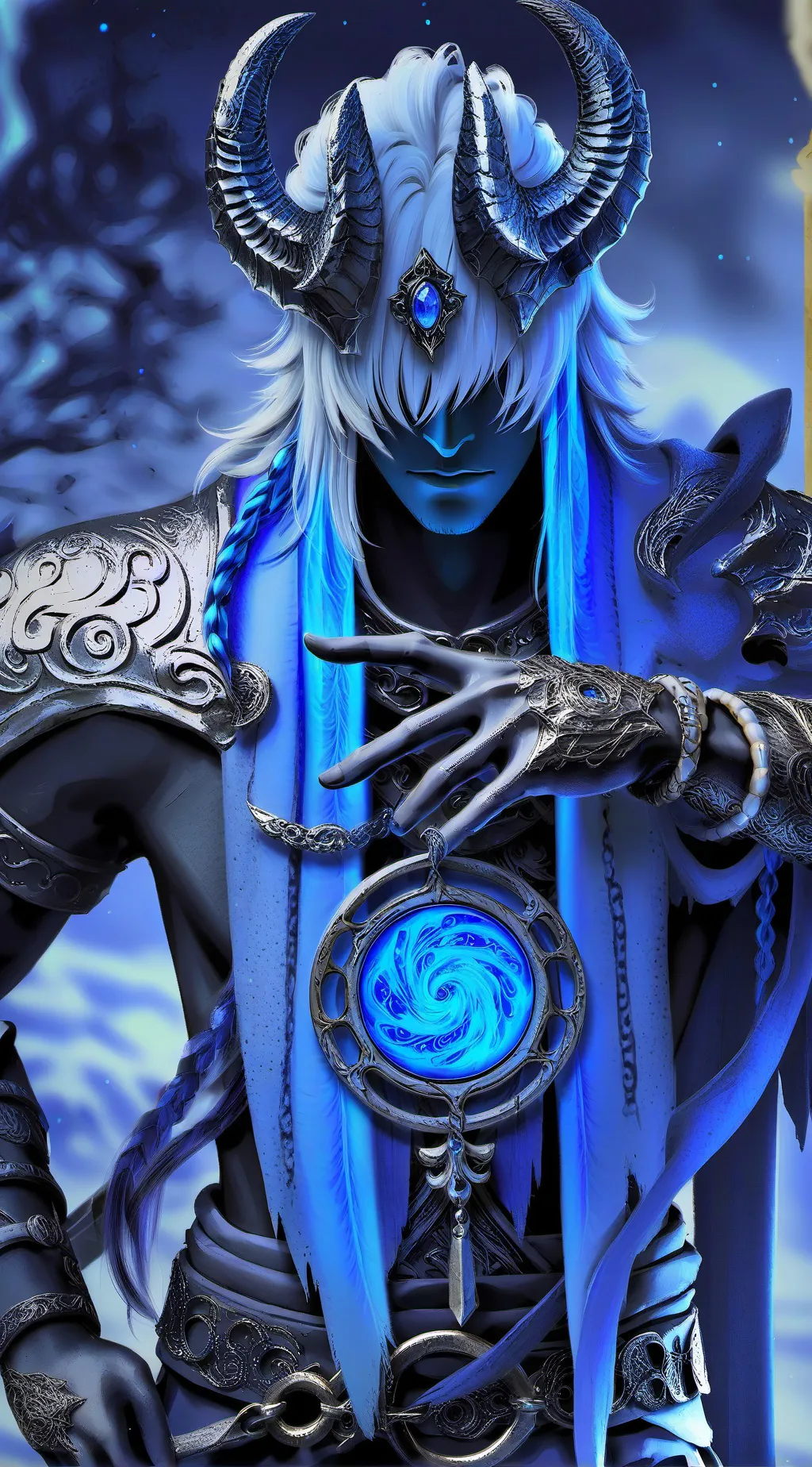 ai character: Satan益 background