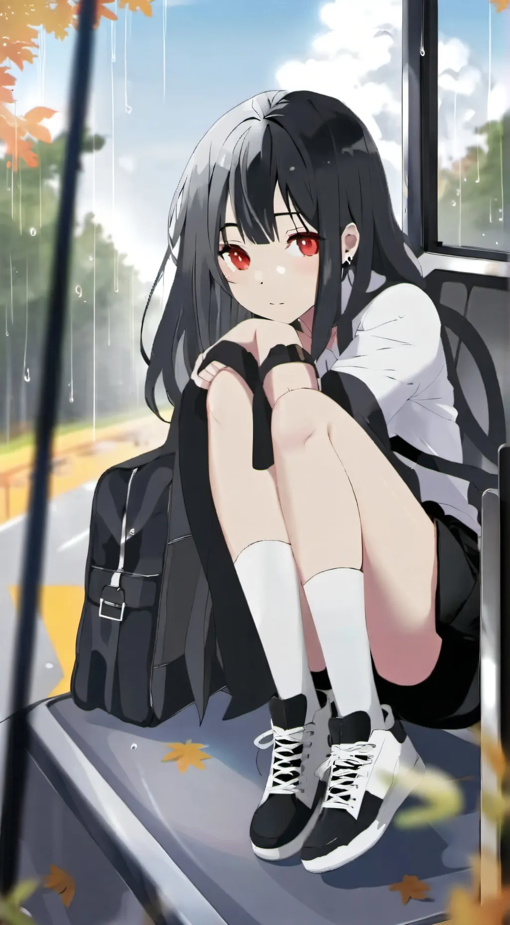 ai character: Tray background