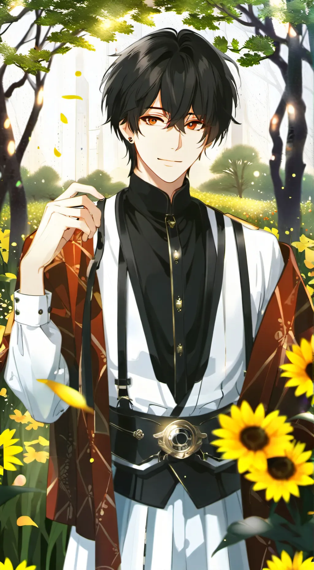 ai character: π~ ISACK ~π background