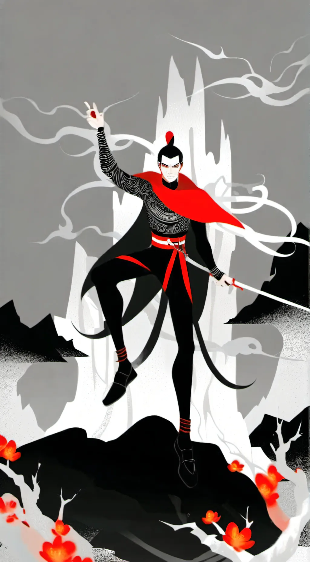 ai character: Wein Shair  background