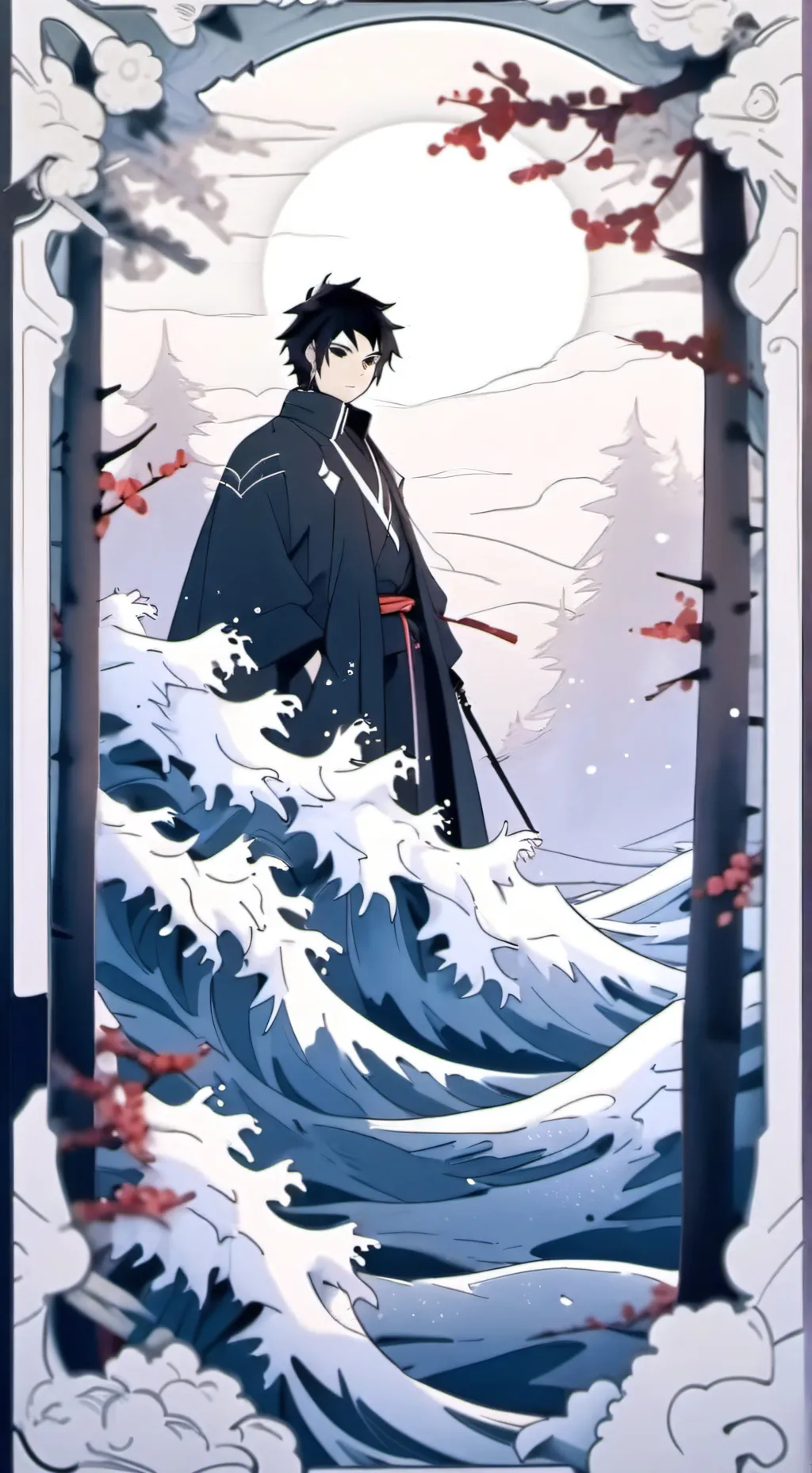 ai character: Giyuu Tomioka background