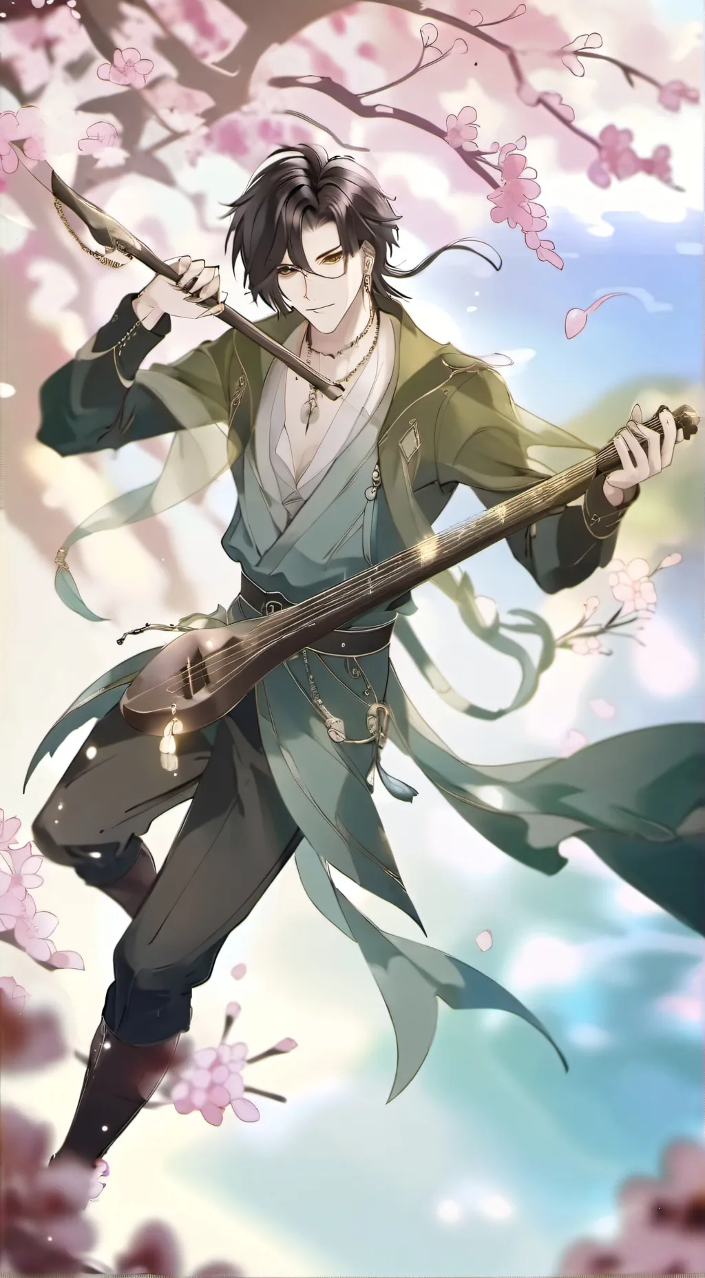 ai character: Sprunki Intro background