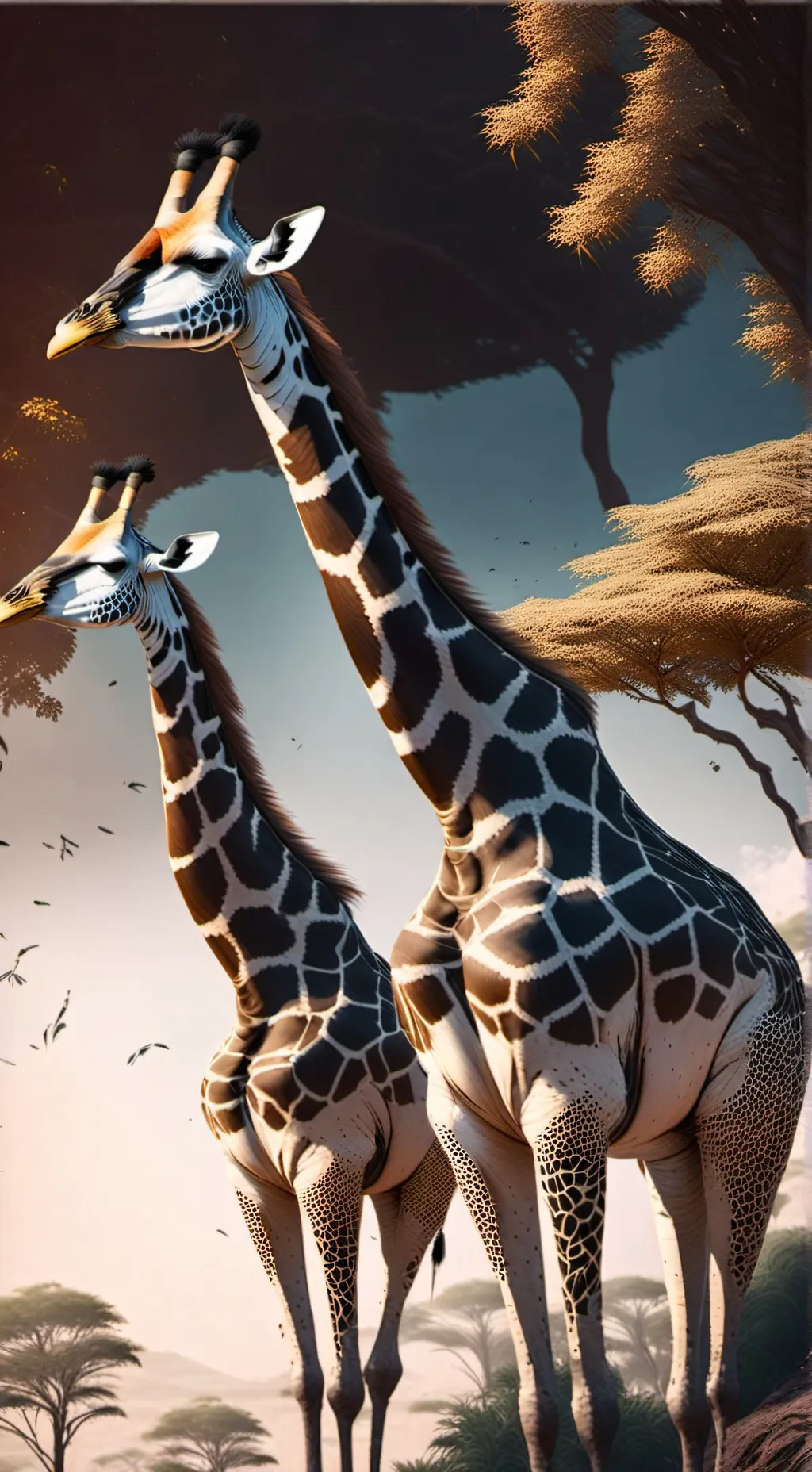 ai character: Marlo and Mark background