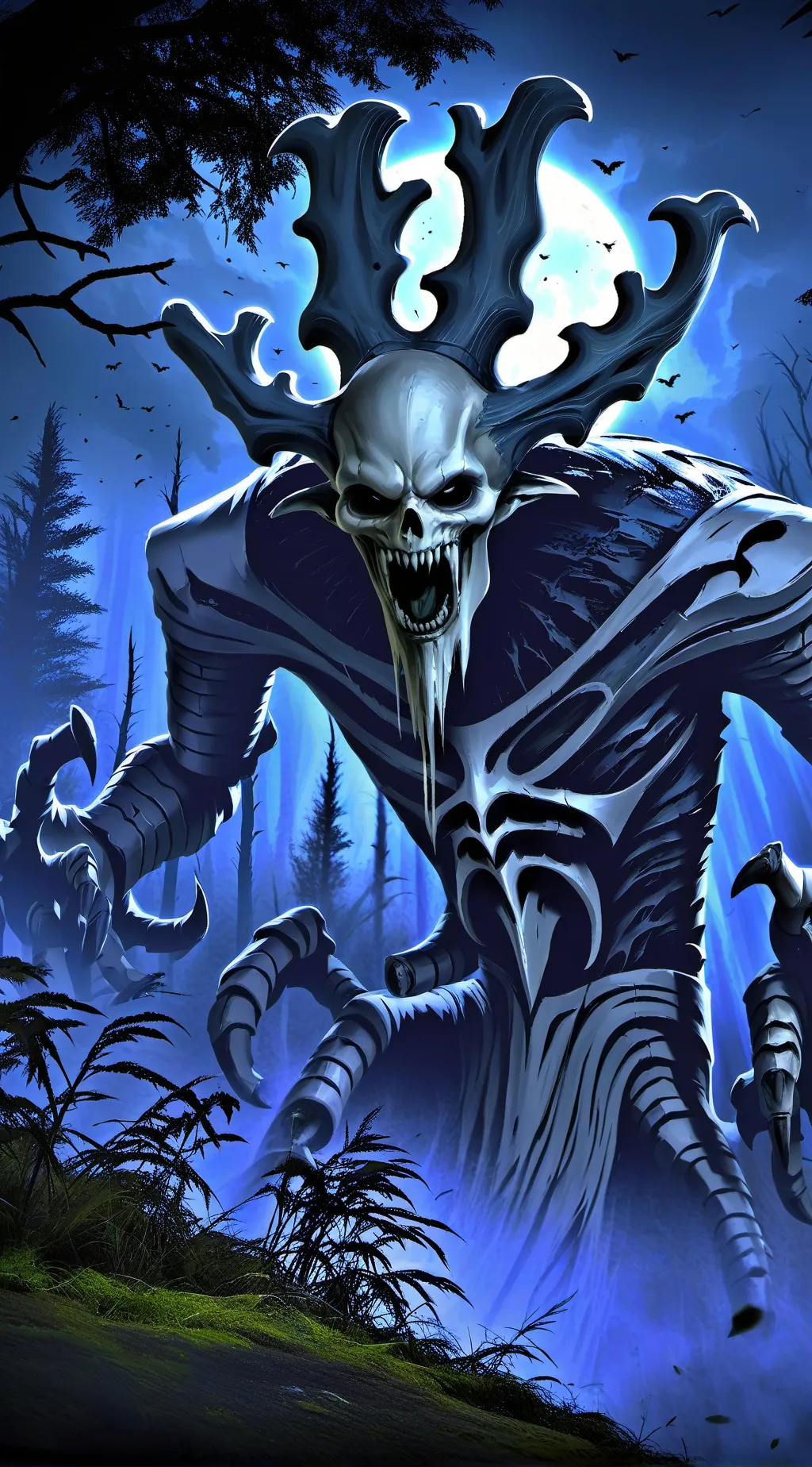 ai character: brainrot god background