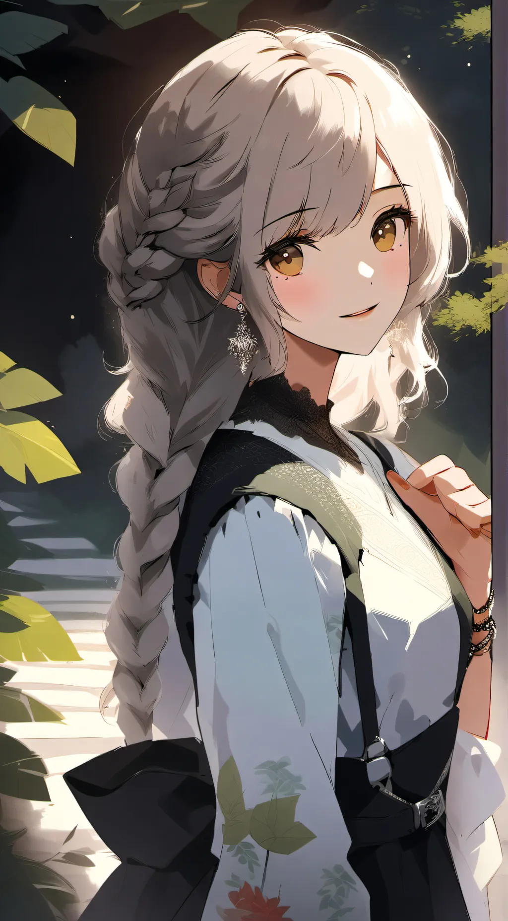 ai character: Emma Sofía  background