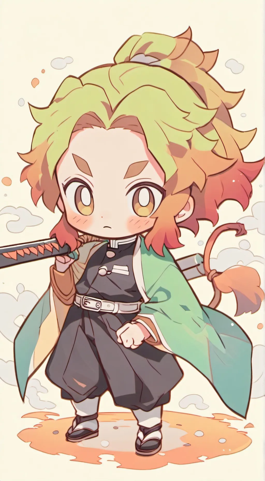 ai character: Hashira training  background