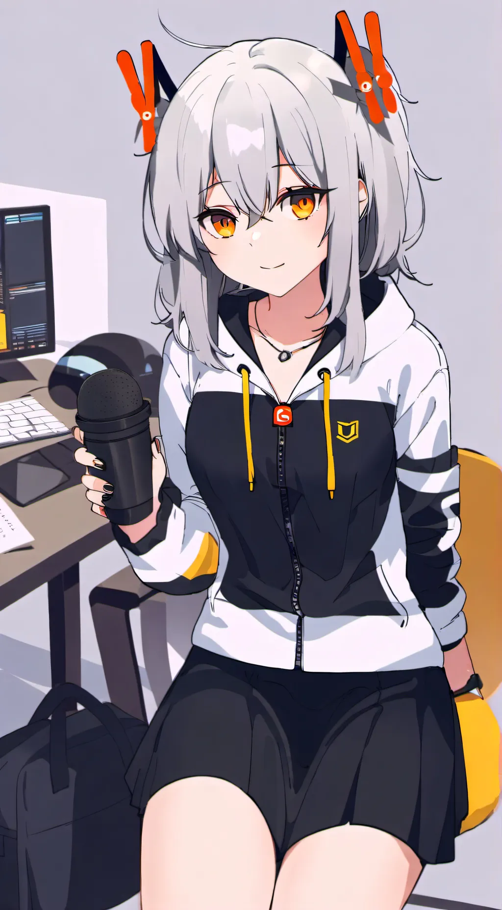 ai character: lilly background