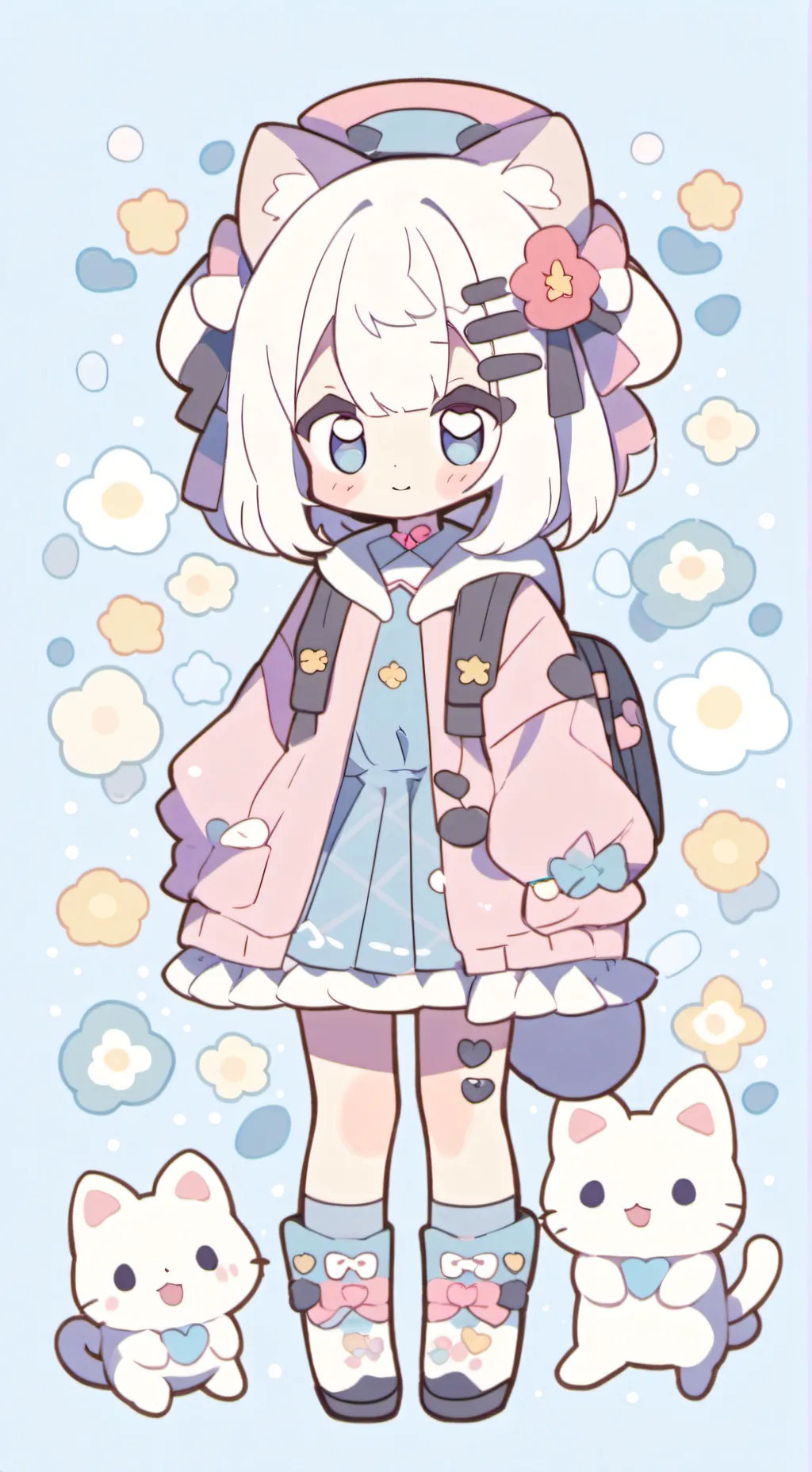 ai character: oshi no ko background