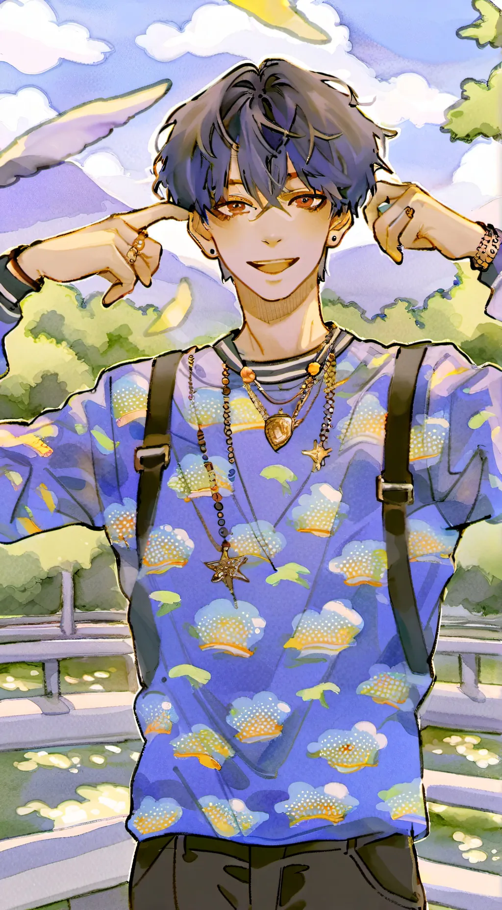 ai character: Cori background